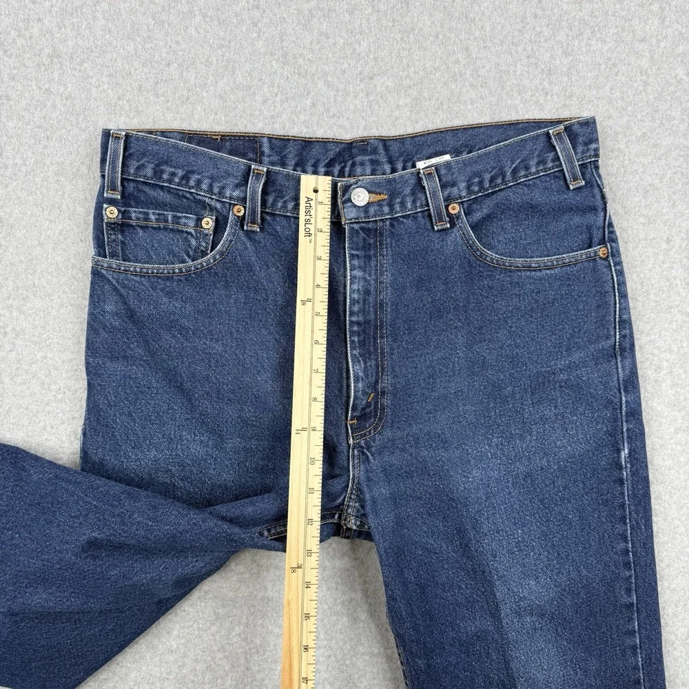 Vintage Levis Jeans Mens 36x36 (Fits 36x27) Medium Wash 517 Bootcut‎ Made In USA